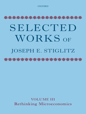cover image of Selected Works of Joseph E. Stiglitz